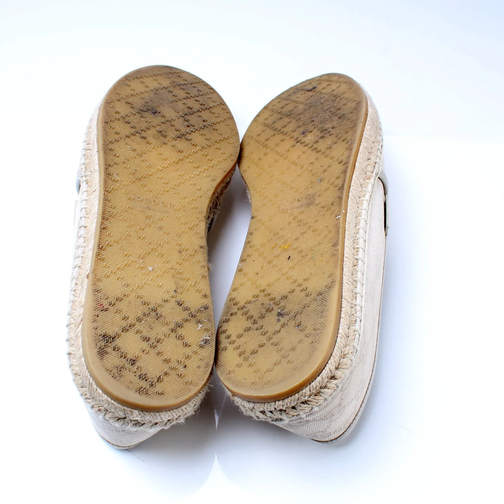 Gucci Canvas Espadrilles Size 41.5